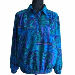 Toni Marie Vintage Abstract Blouse